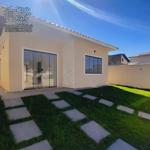 ITABORAÍ - Casa ALTO PADRÃO 3 quartos 1 Suíte e Área Gourmet em MANILHA!! Cod(287IV)