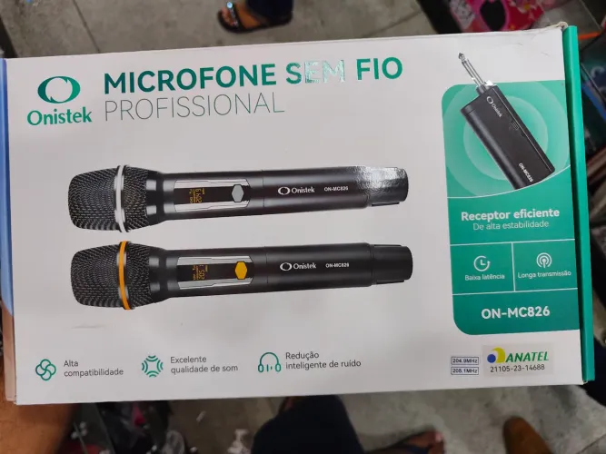 Microfones sem fio 