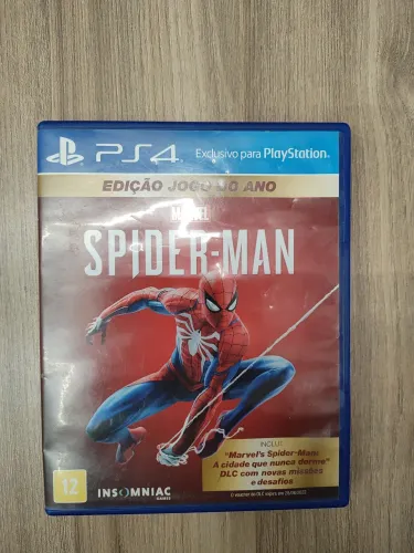 Jogo ps4 Spiderman edição jogo do ano