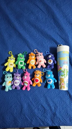 Coleção Completa 10 Chaveiros Ursinhos Carinhosos Cacau Show