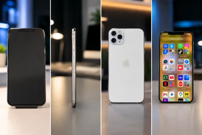 iPhone 11 Pro Max 256GB Branco - Face ID OK - R$ 1.800