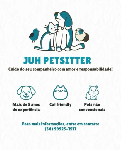 PET SITTER- babá para pets/cachorro/ gato. Cuidadora animais.