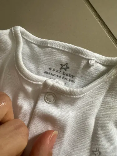 Lote 3 Macacões RN Branco NeXT Baby