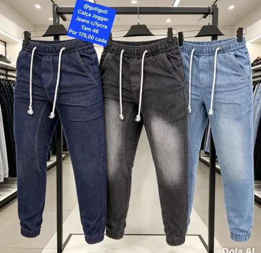 CALÇA JOGGER POR