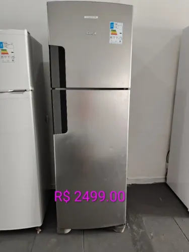 geladeira consul crm44ak 110v inox (nova sem uso)