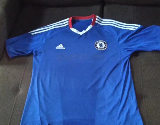Camisa Chelsea original Adidas temporada 2010/2011 tamanho G,patrocinio da Samsung saiu