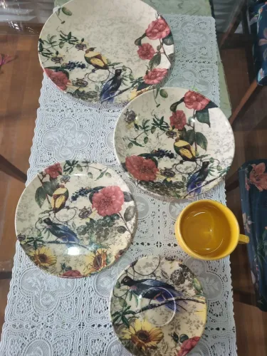 Aparelho de Jantar Porto Brasil Faisão 30 peças 