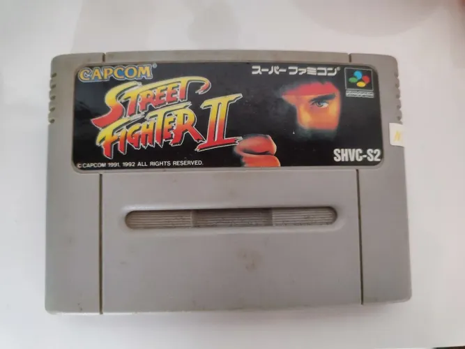 Cartucho Street Fighter II Famicom 