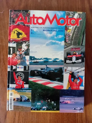 Livro Anuário AutoMotor Esporte 96/97 - Reginaldo Leme (Colecionador) <br>