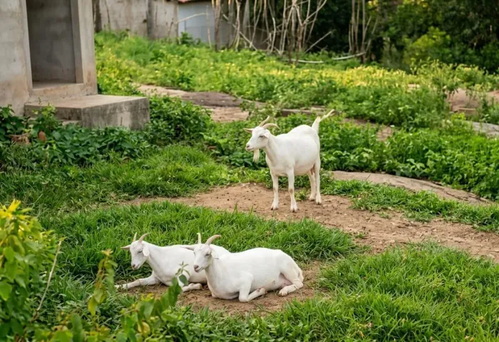 Lote de 3 Cabras Leiteiras Novas - Ótima Genética e Produtividade