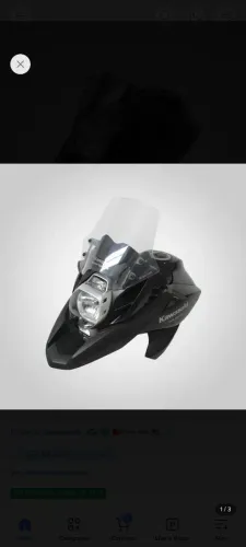 BICO FRONTAL KAWASAKI VERSYS 650 2010 2011 2012 2013 2014 ACABAMENTO DIANTEIRO