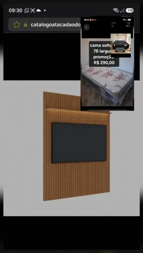 PAINEL IMCAL RIPADO PRIME LED 1.8 NATURE