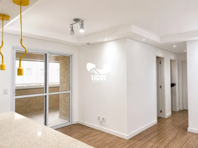 Apto 65 m² com varanda grill e 2 vagas