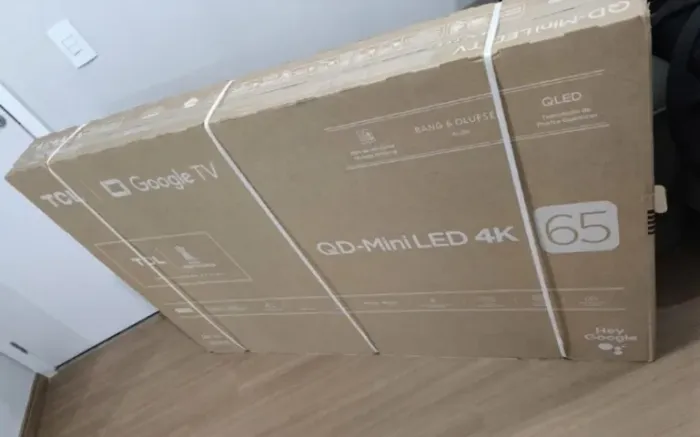 [NOVA, NF E GARANTIA] Smart TV TCL 65" QLED Mini LED 4K (65C7K)