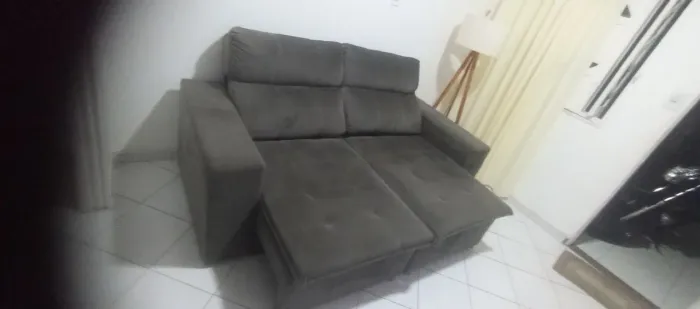 Sofá retrátil 3 lugares