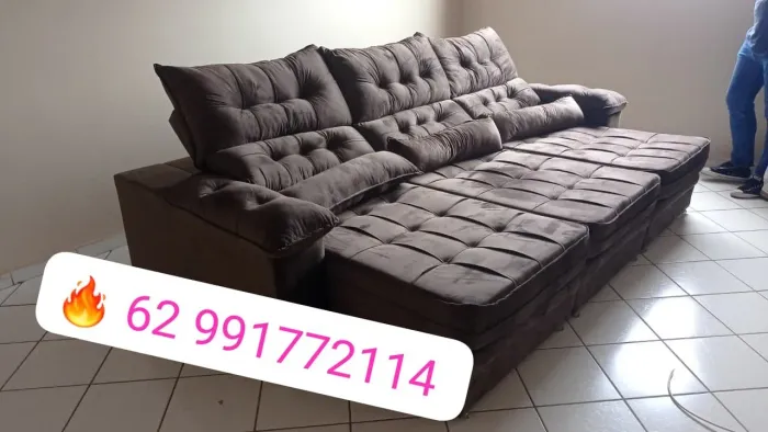 Promoção ESPECIAL SOFÁ RETRÁTIL E RECLINÁVEL FRETE GRÁTIS PAGAMENTO NA ENTREGA 