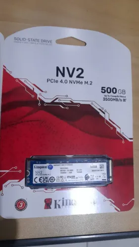 NVME 500 GB Kingston / Western Digital
