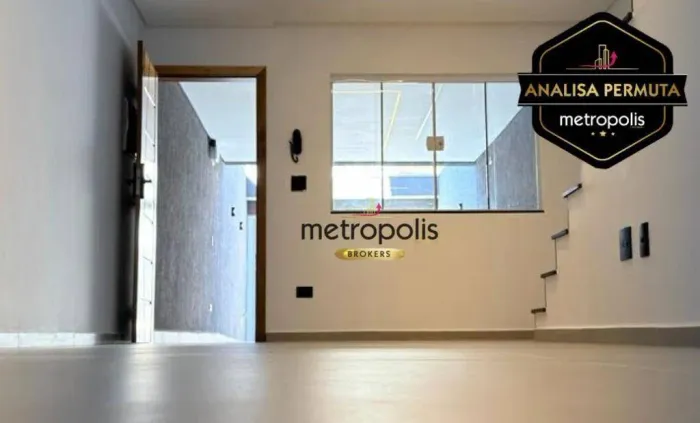 Sobrado com 3 dormitórios à venda, 130 m² por R$ 795.000,00 - Vila Eldízia - Santo André/S