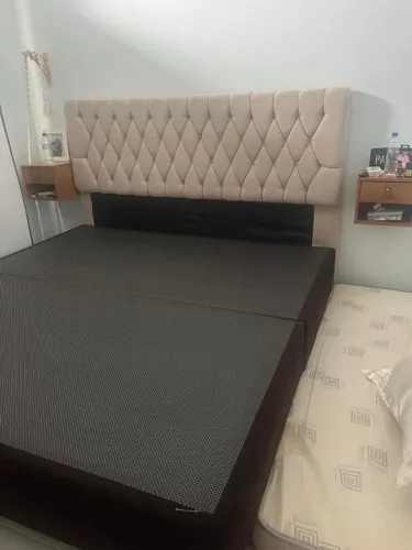 Cama casal king (colchão Emma)