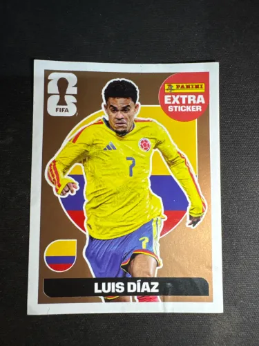 Figurinha Extra Sticker Luiz Dias