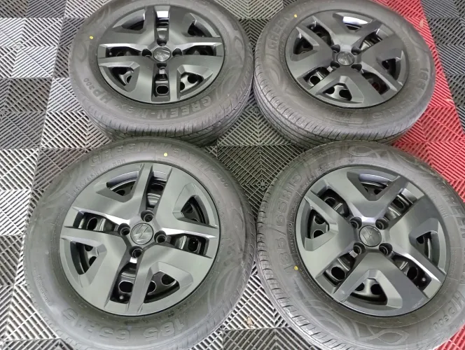 Rodas Novas Aro 15 Tera 4x100 + Pneus Novos 1856515 linglong 
