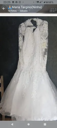 Vestido de noiva e de daminha de honra!!
