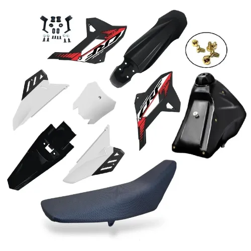 KIT ROUPA CRF230 ADAPTAVEL BIKER ACTION COM TANQUE 8 LITROS - E1 PARTS