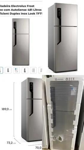Vendo geladeira Electrolux