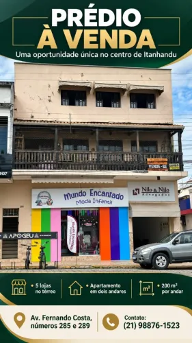 ***** Oportunidade única no centro de Itanhandu *****