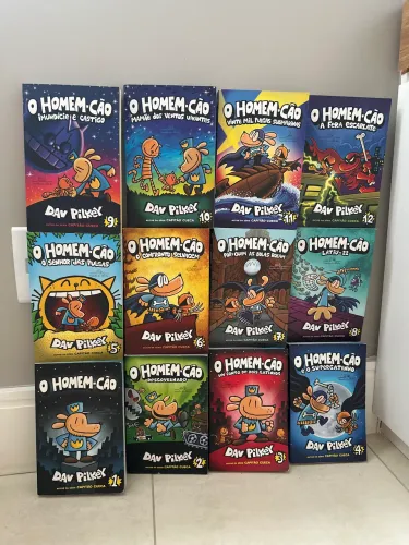 Kit livros homem-cão 1-12