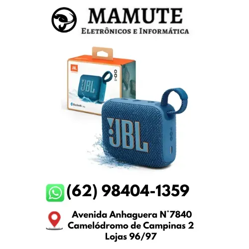 Caixa De Som Jbl Go 4 Bluetooth Original Portátil Ip67