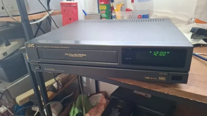 SUCATA DO VIDEO CASSETE JVC HR-D651M NÃO ACEITA FITA