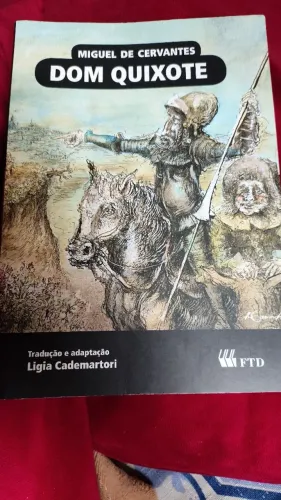 Livro dom Quixote Miguel de Cervantes 