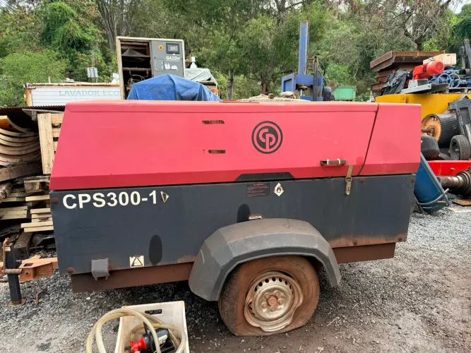 Compressor Diesel Chicago Pneumatic CPS 300 Perkins 2020 - 2.822 Horas
