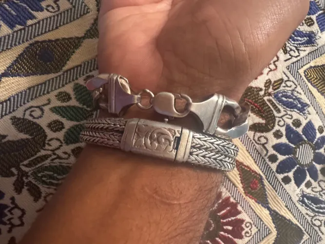 Pulseira de prata