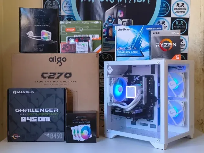 PC GAMER Ryzen, 16GB, SSD-NVME, WiFi, Novo Zero