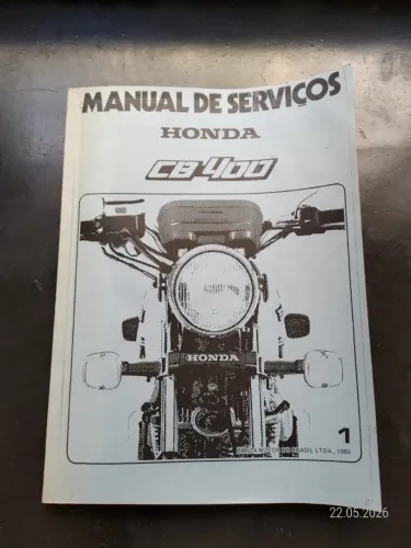Manual Original de reparação Honda CB400