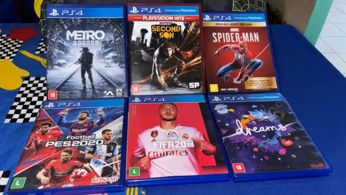 JOGOS PS4.