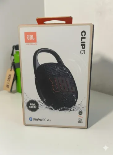 JBL Clip 5 - Nova, Lacrada com Nota Fiscal (Lançamento)