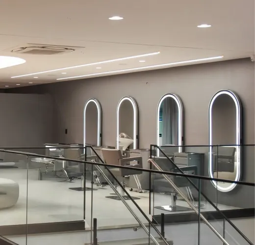 Espelho com com LED ( 4 unidades a pronta entrega)