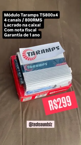 Módulo taramps ts800x4 NOVO!!