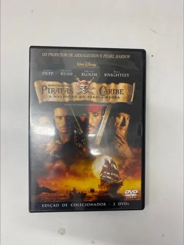 DVD Piratas do Caribe - A maldição do Pérola Negra