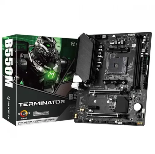 Placa mãe B550 terminator nova