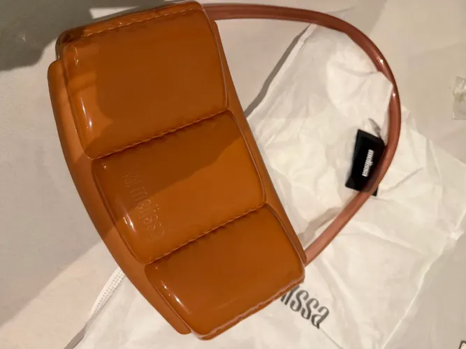 Bolsa Melissa AirFlow Bag - Marrom | NOVA, NUNCA USADA
