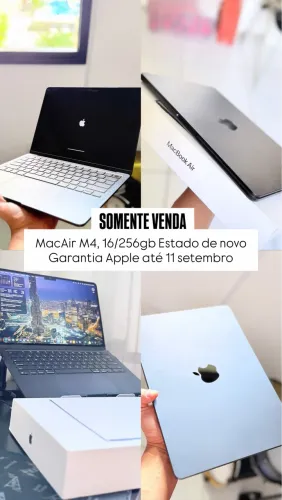 Mac Air M4 16/256gb na Garantia