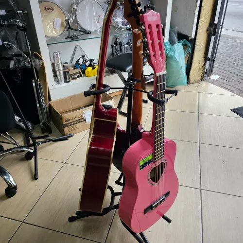 SUPORTE PARA 3 INSTRUMENTOS - VIOLÃO GUITARRA CONTRABAIXO CAVAQUINHO UKULELE VIOLA CAIPIRA