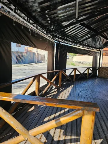 Toldo Cortina em Maquininha Redutora