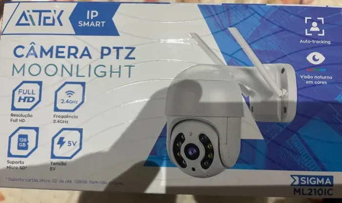 Câmera PTZ moonlight