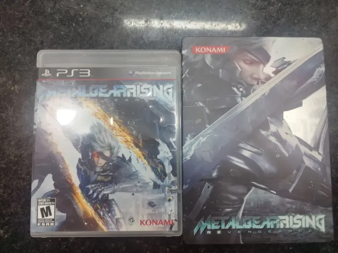 Metal Gear Rising Steelbook Ps3 360