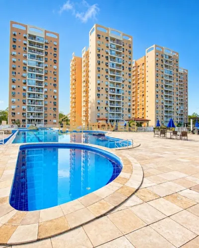Alugo Apartamento Mobiliado no Villa Mediterrâneo Av. Raul Lopes, Teresina/PI